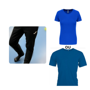 Lot Pantalon/Tee-shirt Sport Adulte